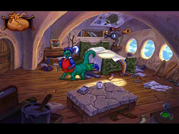 Blazing Dragons (US) screen shot game playing